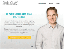 Tablet Screenshot of danclay.com